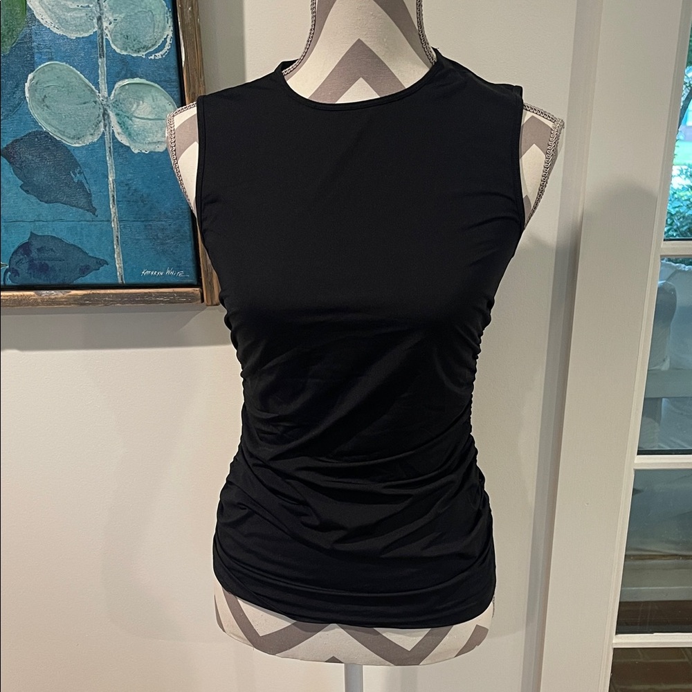 Theory Black Sleeveless Top - Picture 2 of 5